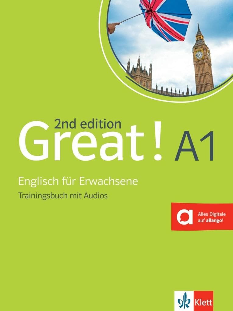 Great! A1, 2nd edition. Trainingsbuch + Audios online