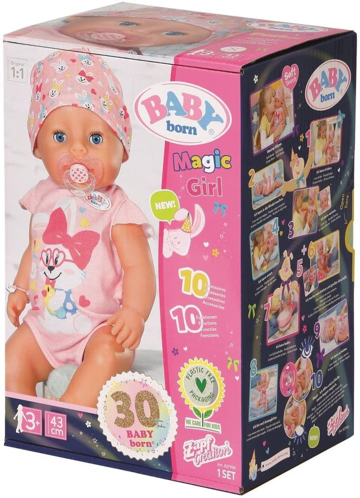 Zapf Creation - BABY born Magic Girl 43 cm