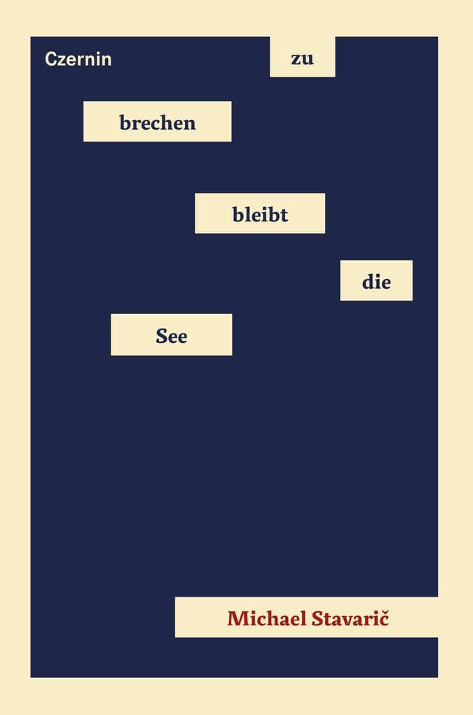 zu brechen bleibt die See