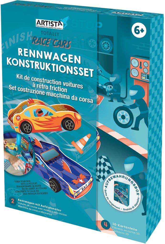 Artista - Rennwagen Konstruktionsset