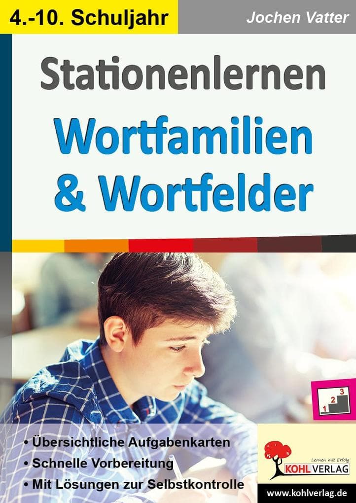 Stationenlernen Wortfamilien und Wortfelder