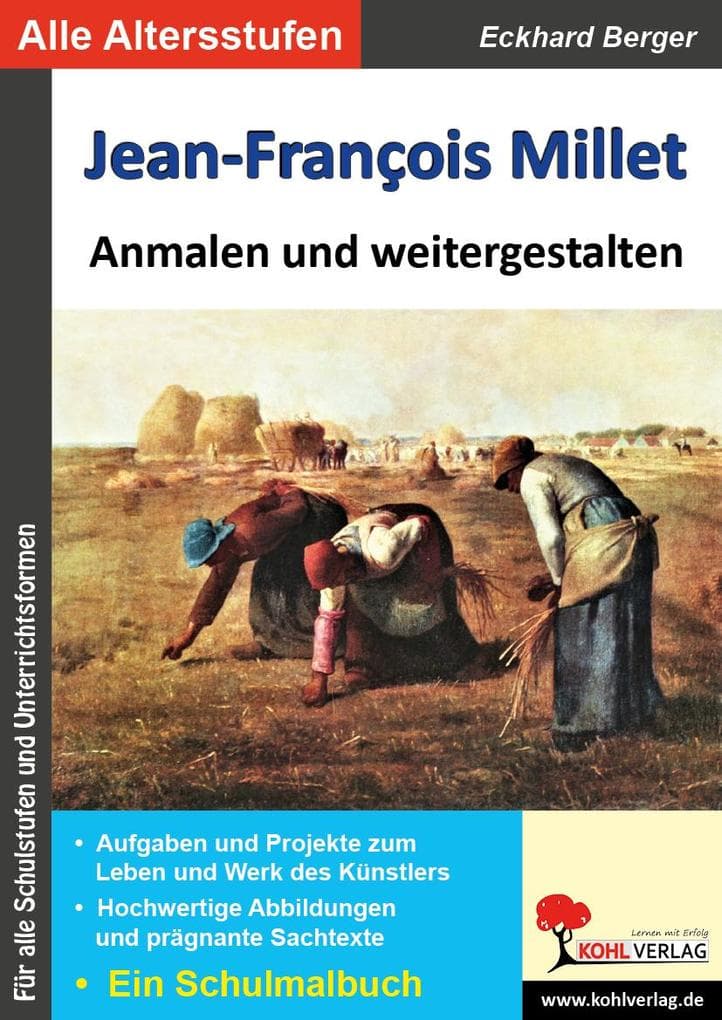 Jean-Francois Millet anmalen und weitergestalten