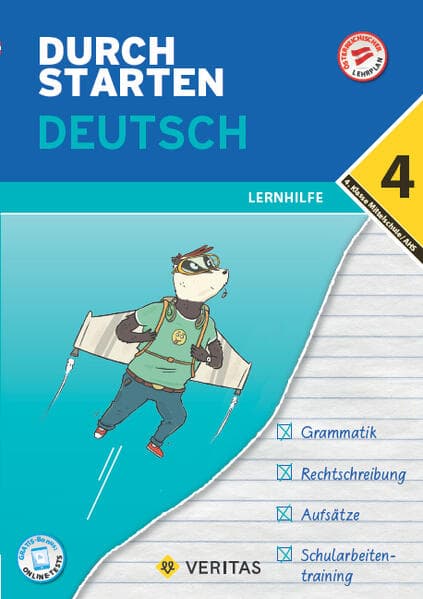 Durchstarten 4. Klasse - Deutsch Mittelschule/AHS - Lernhilfe