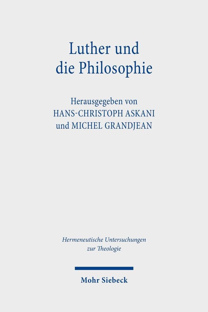 Luther und die Philosophie