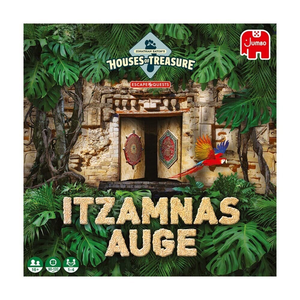 Jumbo Spiele - Jonathan Eaton Houses of Treasure - Escape Quest - Itzamnas Auge