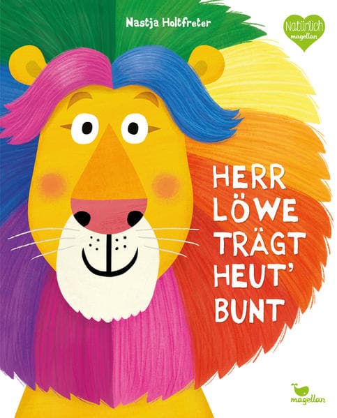 Herr Löwe trägt heut' bunt