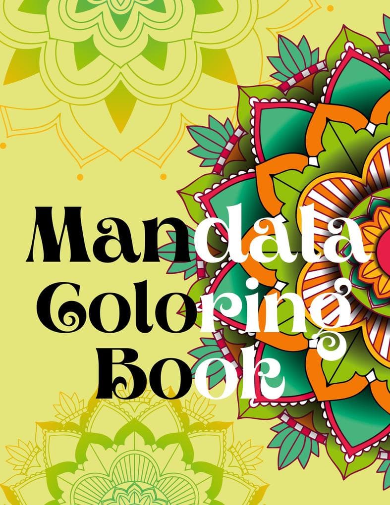 Mandala Coloring Book.Strees Relieving Designs,Yoga Mandala Designs, Lotus Flower, Zen Coloring Pages for Adults.