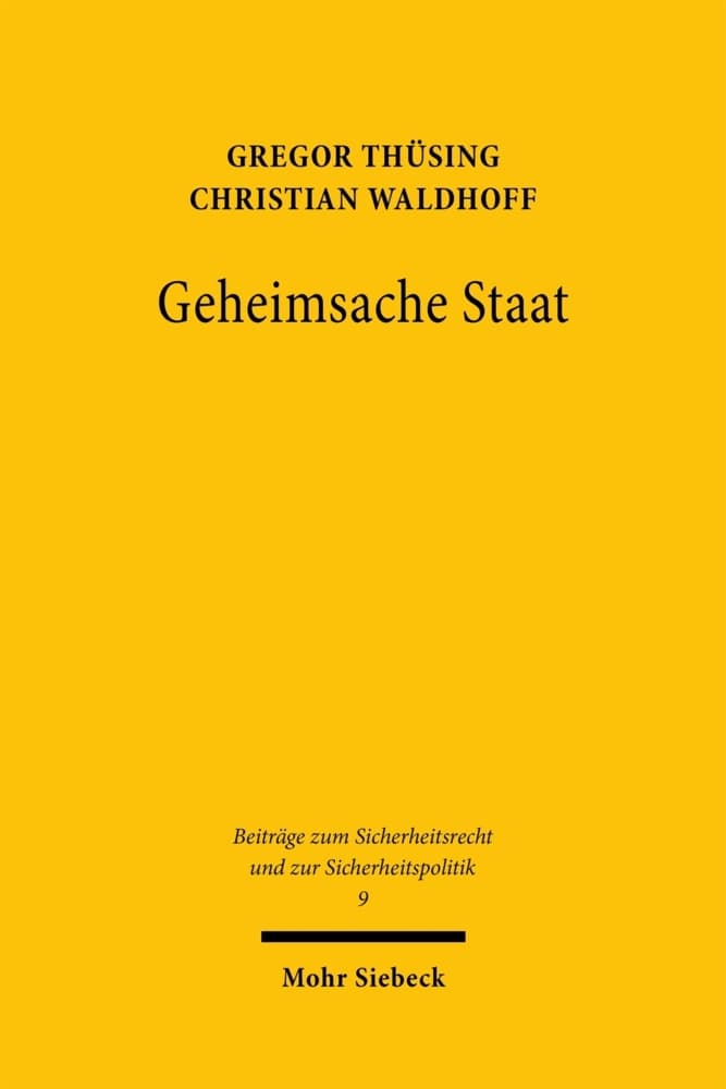 Geheimsache Staat