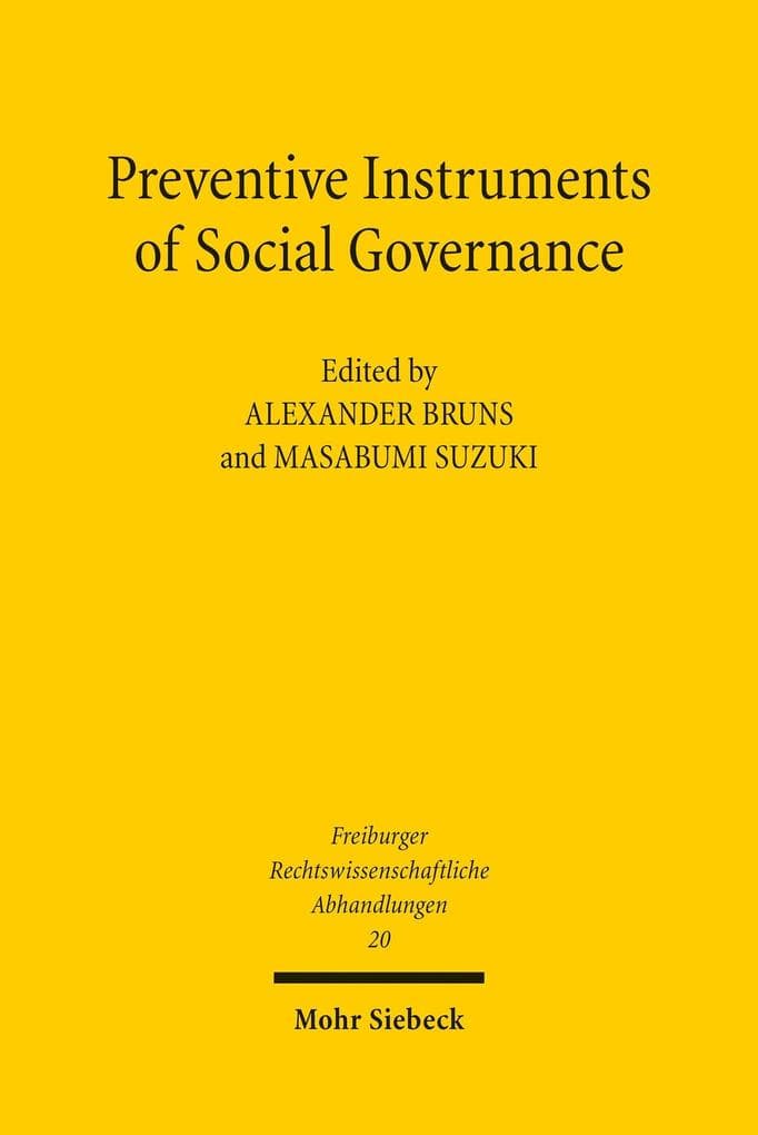 Preventive Instruments of Social Governance