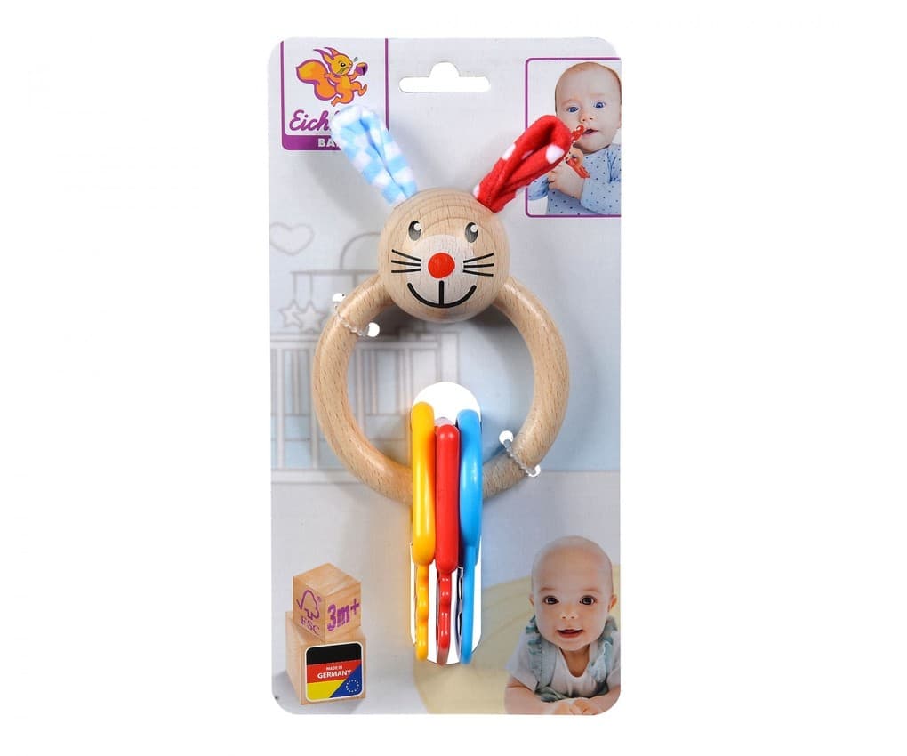 Eichhorn 100017035 - Baby Beißrin Hase