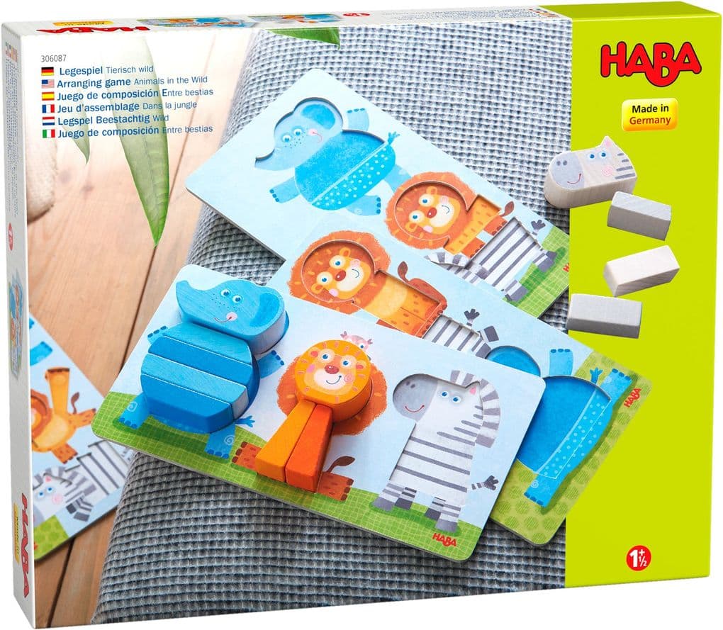 Legespiel Tierisch wild