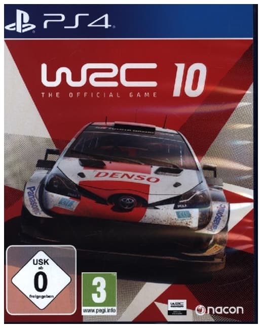 WRC 10, 1 PS4-Blu-Ray Disc