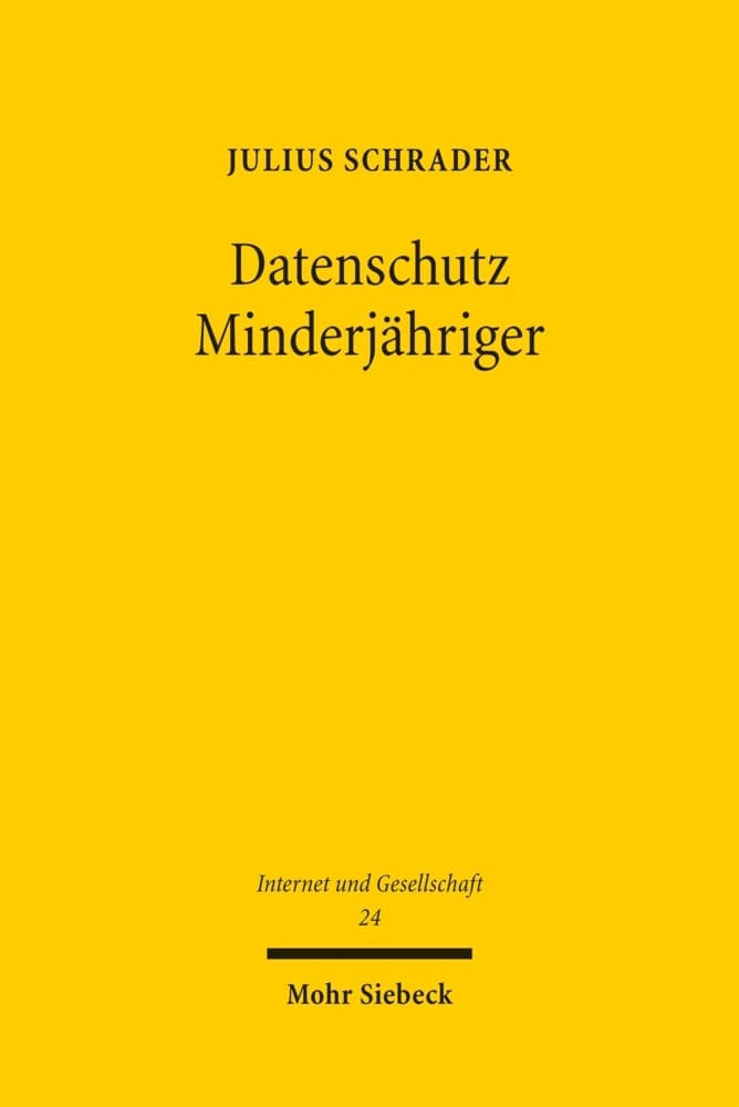 Datenschutz Minderjähriger