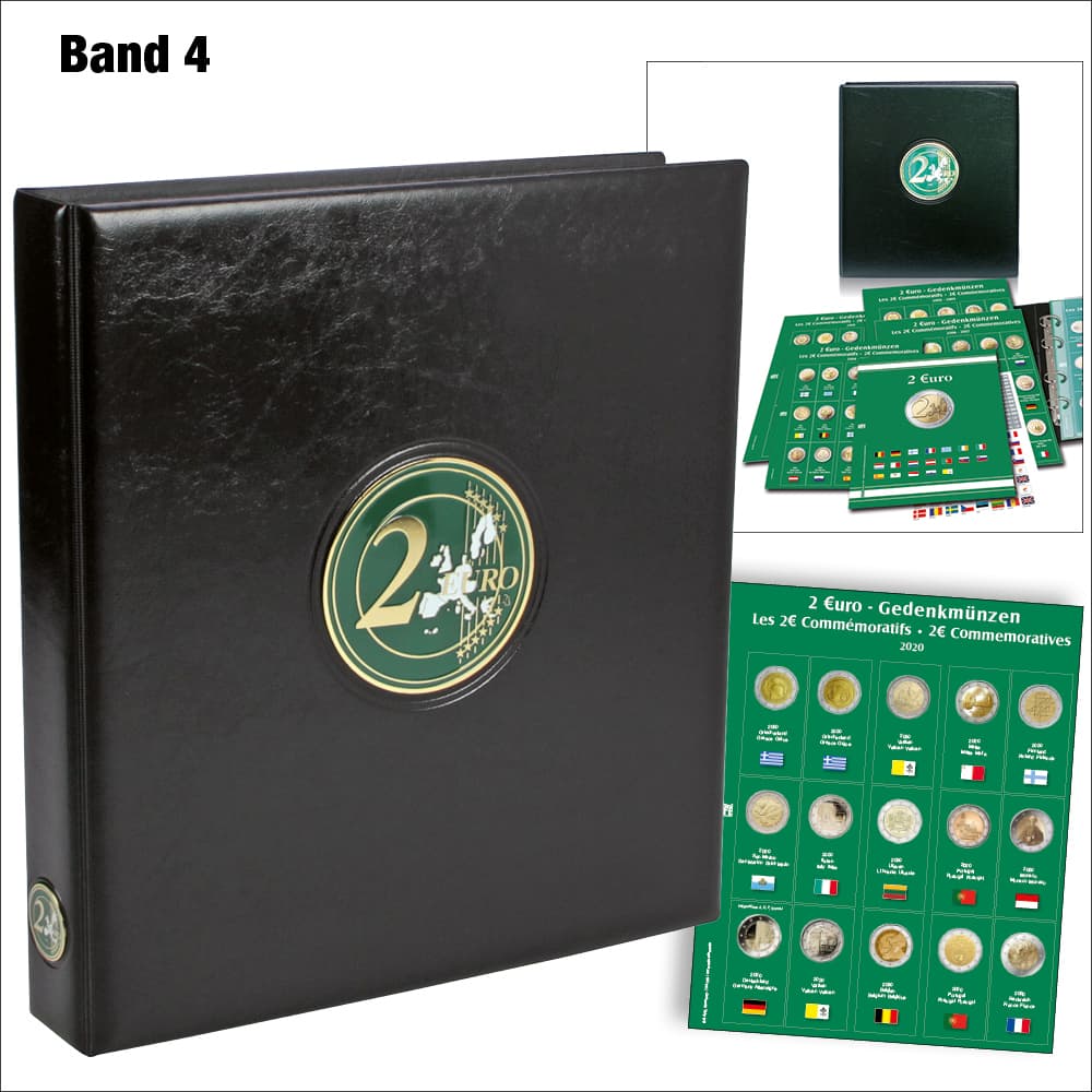 Premium Album für 2 Euro Münzen Band 4