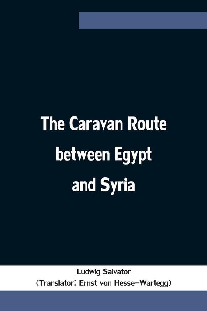 The Caravan Route Between Egypt And Syria