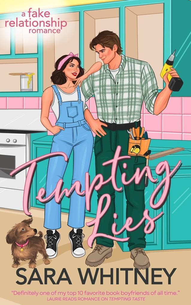 Tempting Lies: A Hot Fake-Relationship Romance (Cinnamon Roll Alphas, #3)