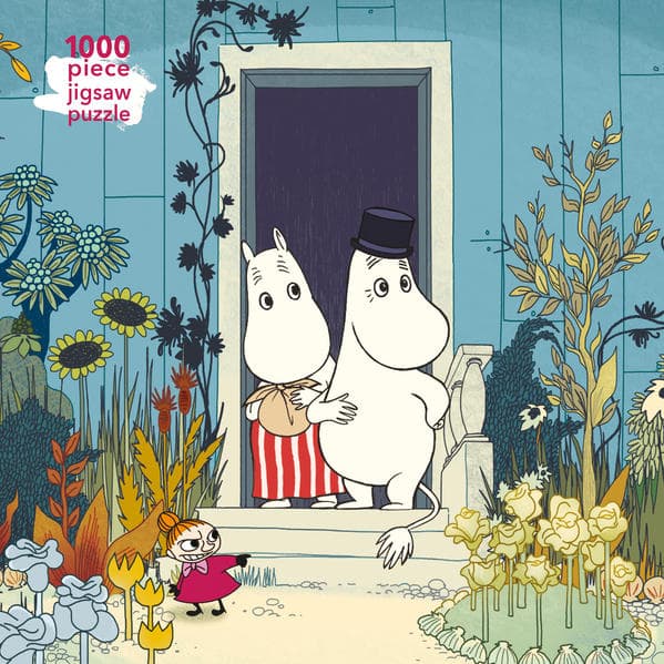Adult Sustainable Jigsaw Puzzle Moomins on the Riviera