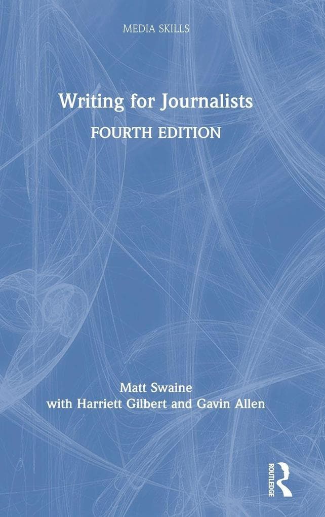 Writing for Journalists