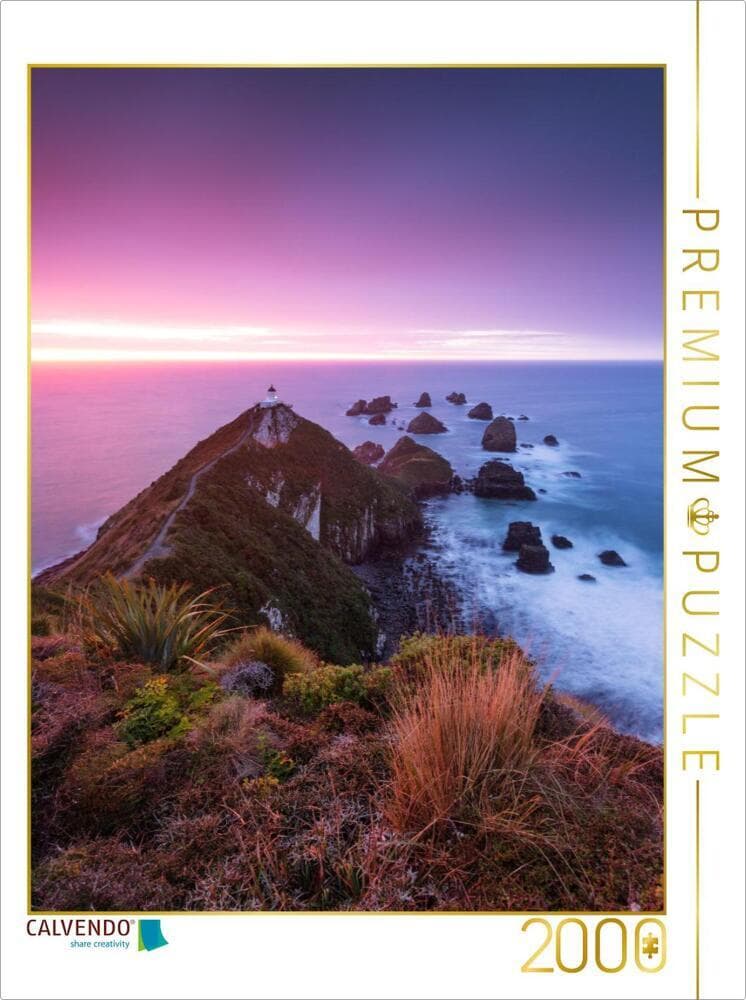 CALVENDO Puzzle Nugget point - Neuseeland | 2000 Teile Lege-Größe 90x67cm Foto-Puzzle für glückliche Stunden
