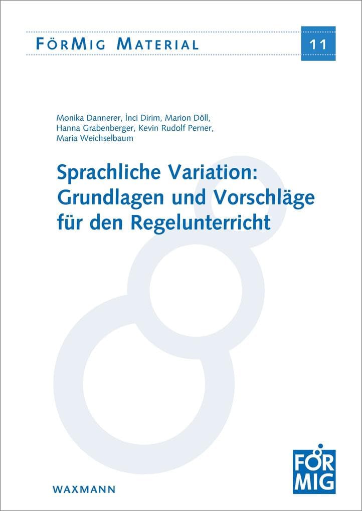 Variation im Deutschen: Grundlagen und Vorschläge für den Regelunterricht