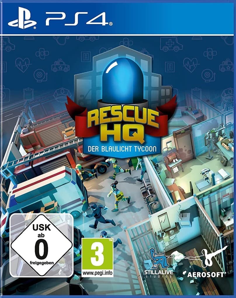 Der Blaulicht Tycoon - Rescue HQ (PlayStation PS4)