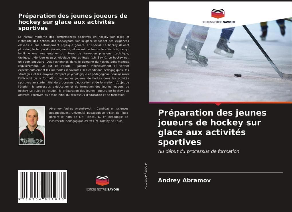 Préparation des jeunes joueurs de hockey sur glace aux activités sportives