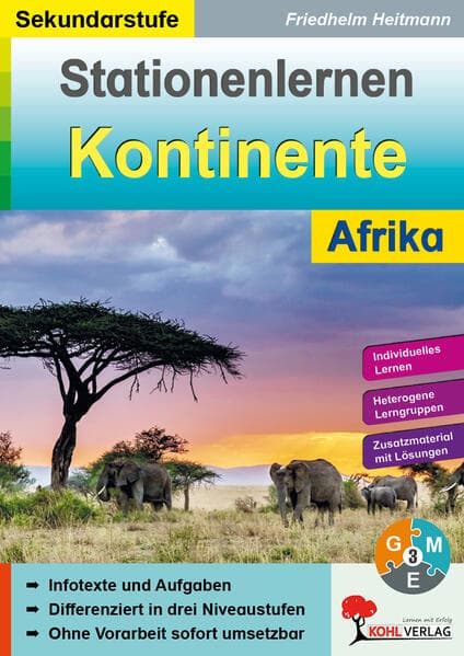 Stationenlernen Kontinente / Afrika