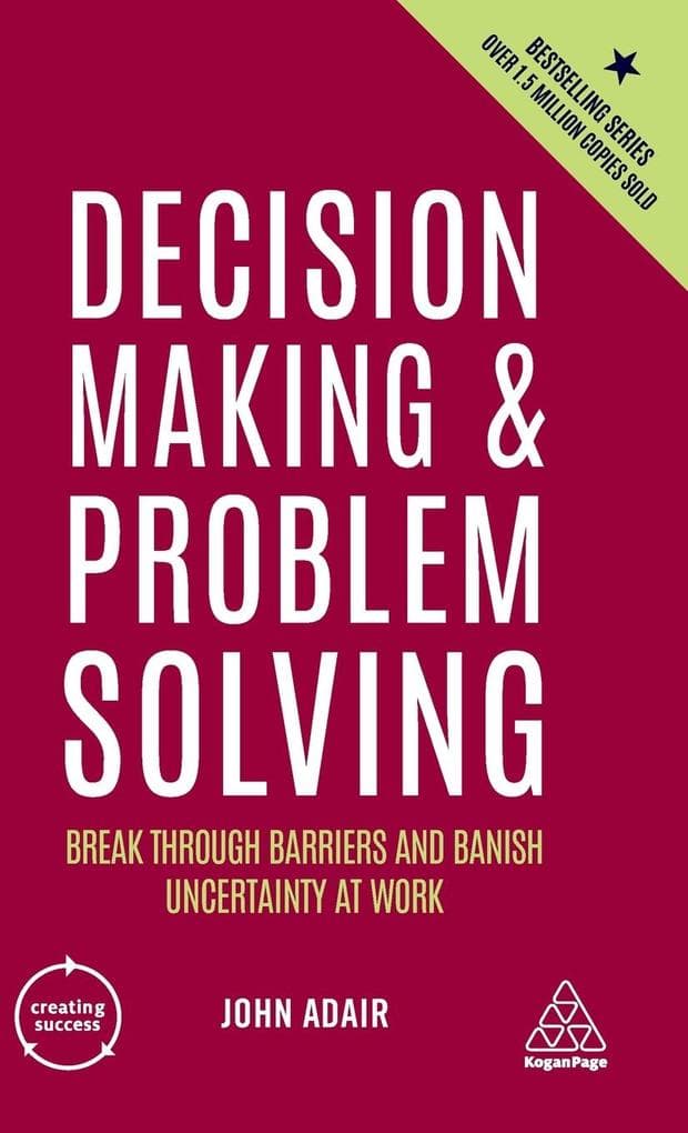 Decision Making and Problem Solving
