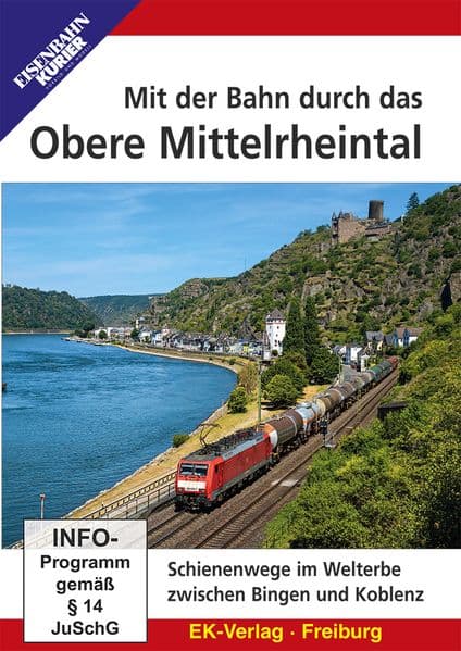 Mit der Bahn durch das Obere Mittelrheintal,DVD-Video