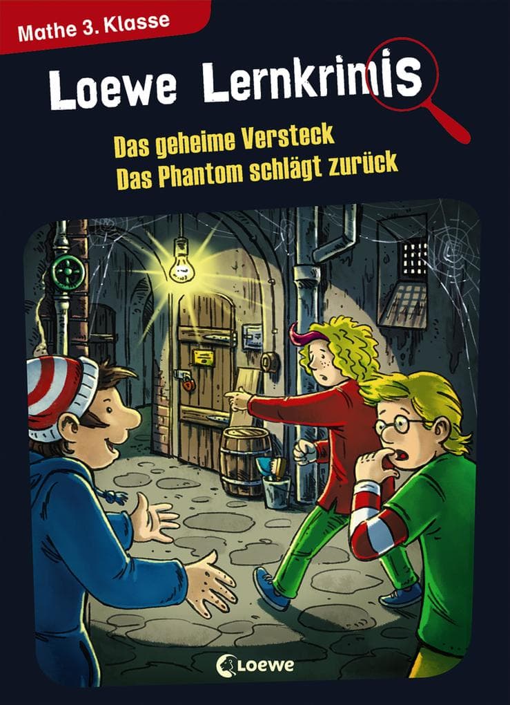 Loewe Lernkrimis - Das geheime Versteck / Das Phantom schlägt zurück: Spannendes Rätselbuch zum Mitmachen und Stärkung der Mathematikkenntnisse für die 3. Klasse