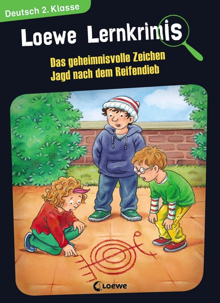 Loewe Lernkrimis - Das geheimnisvolle Zeichen / Jagd nach dem Reifendieb: Spannendes Rätselbuch zum Mitmachen und Stärkung der Deutschkenntnisse für die 2. Klasse