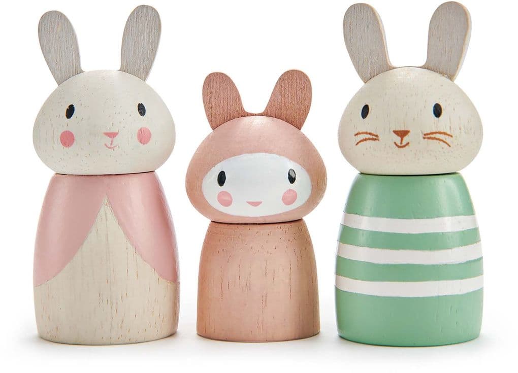Tender leaf Toys - Hasenfamilie