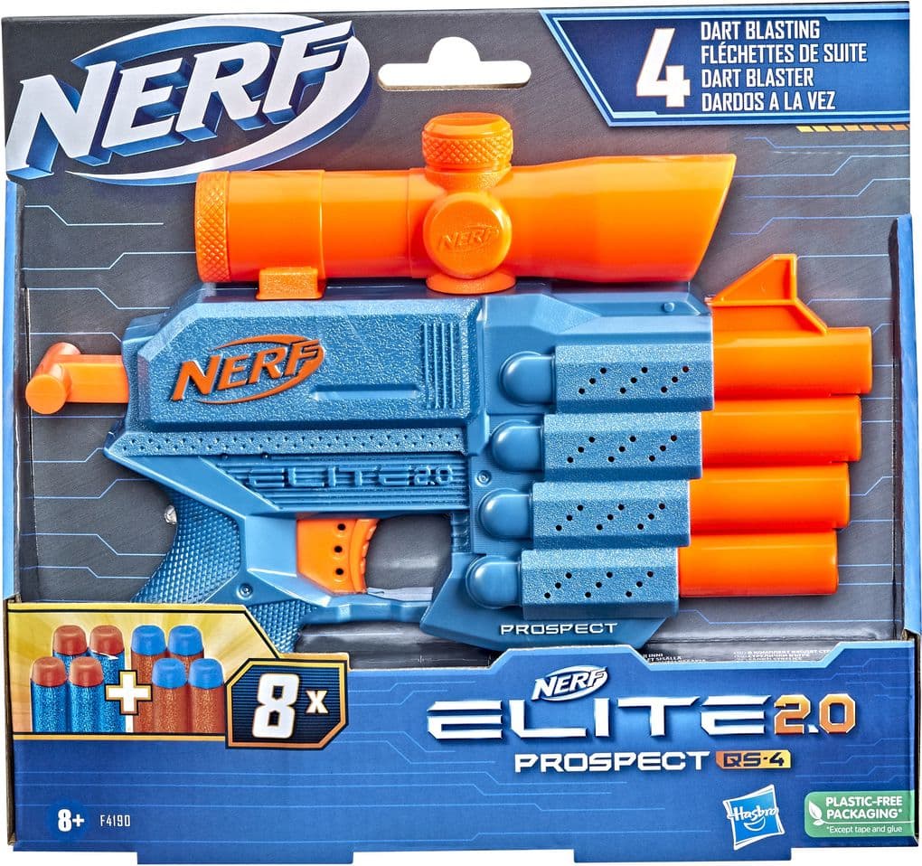 Hasbro - Nerf Elite 2.0 Prospect QS-4