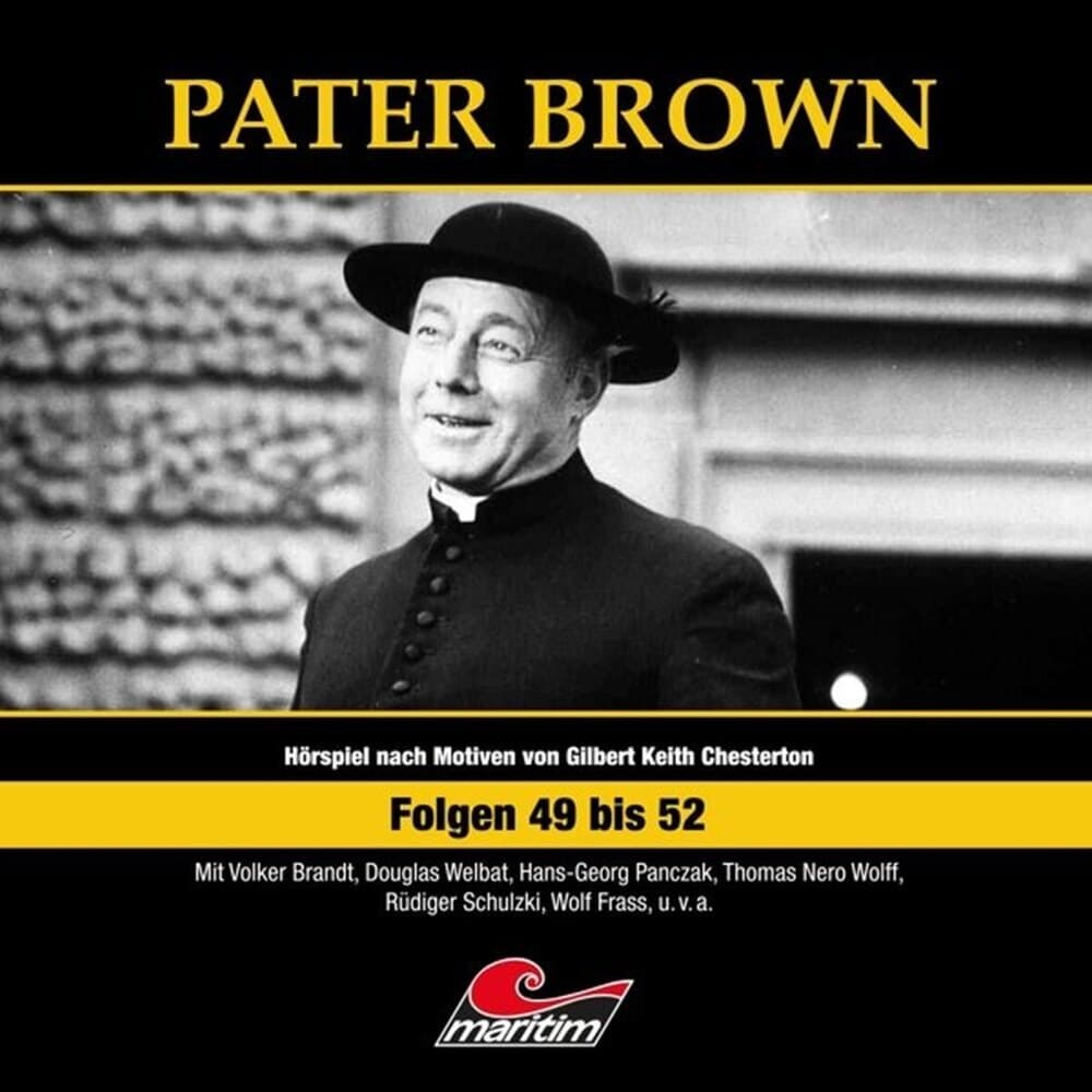 Pater Brown Box.Folge.49-52,4 Audio-CD