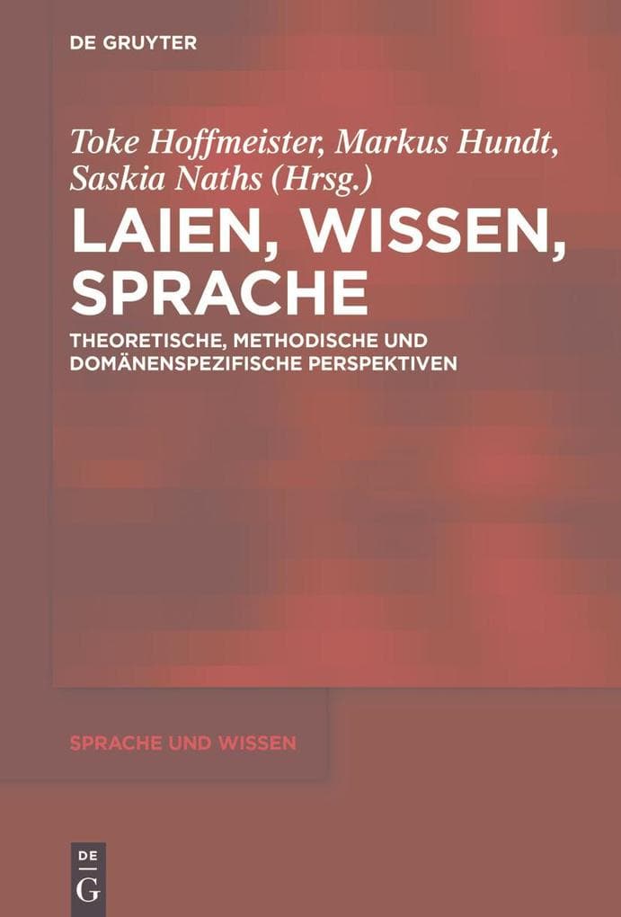 Laien, Wissen, Sprache
