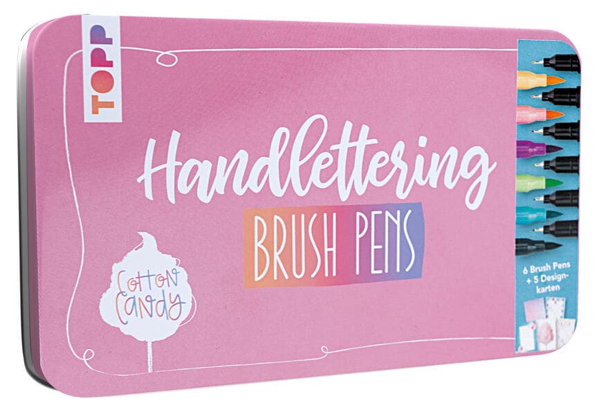 Handlettering Designdose Brush Pens Cotton Candy