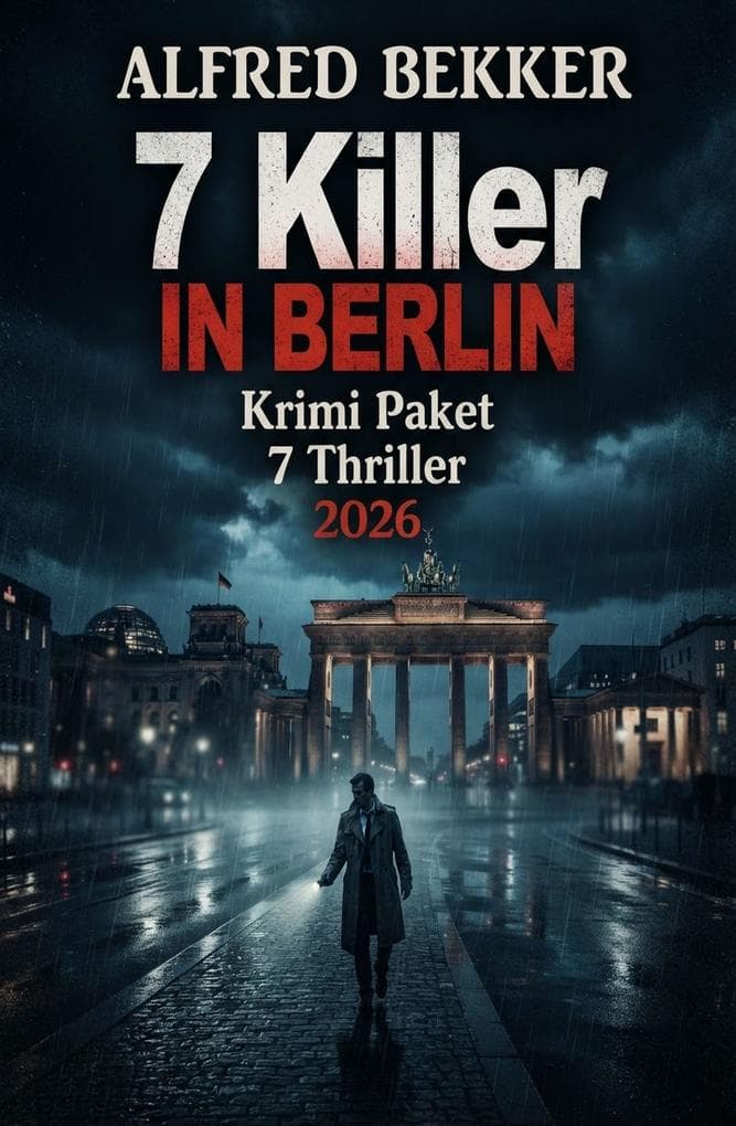 7 Killer in Berlin: Krimi Paket 7 Thriller