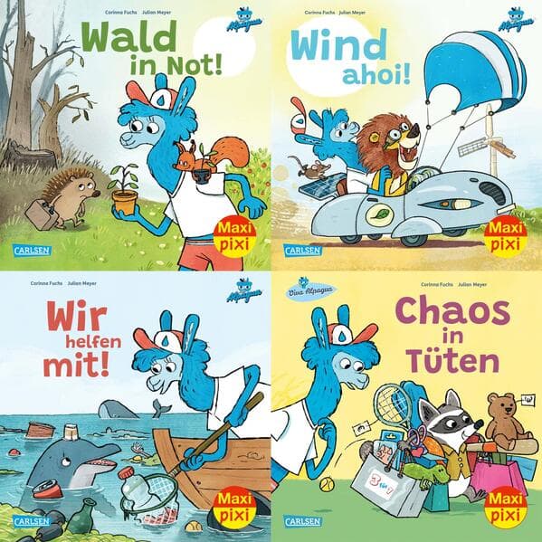 Maxi-Pixi-4er-Set 101: Viva Alpagua (4x1 Exemplar)
