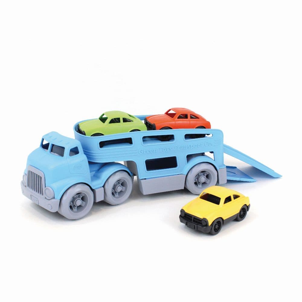 Green Toys - Auto-Transporter mit 3 Autos