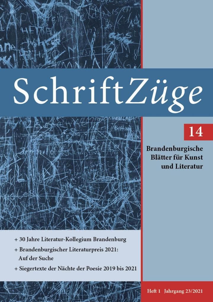 SchriftZüge 14 eBook: Brandenburgische Blätter für Kunst und Literatur