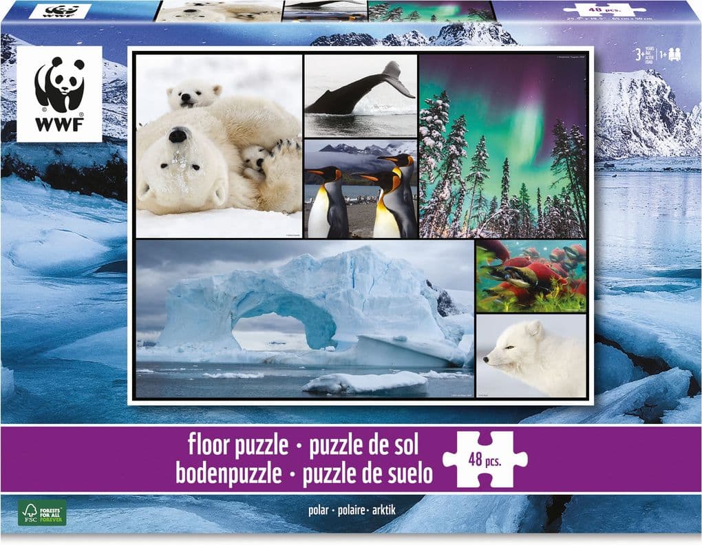 Ambassador - Bodenpuzzle Polar 48 Teile