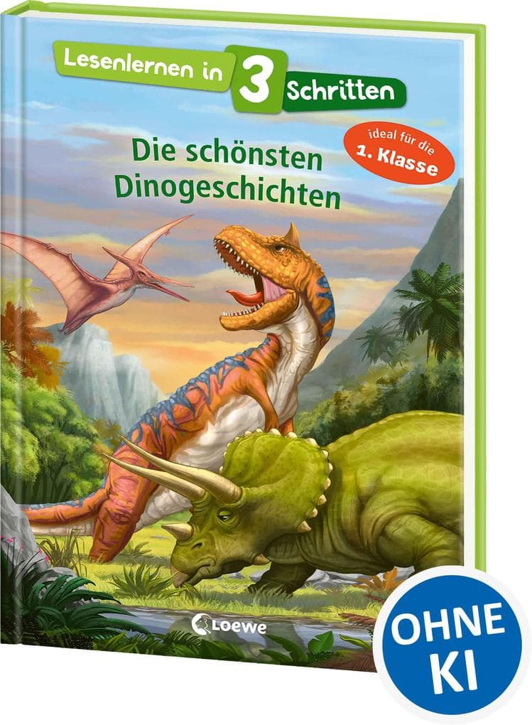 8. Lesenlernen in 3 Schritten: Die schönsten Dinogeschichten