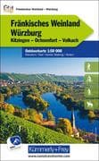 Fränkisches Weinland - Würzburg Kitzingen, Ochsenfurt, Volkach Nr. 56 Outdoorkarte Deutschland 1:50