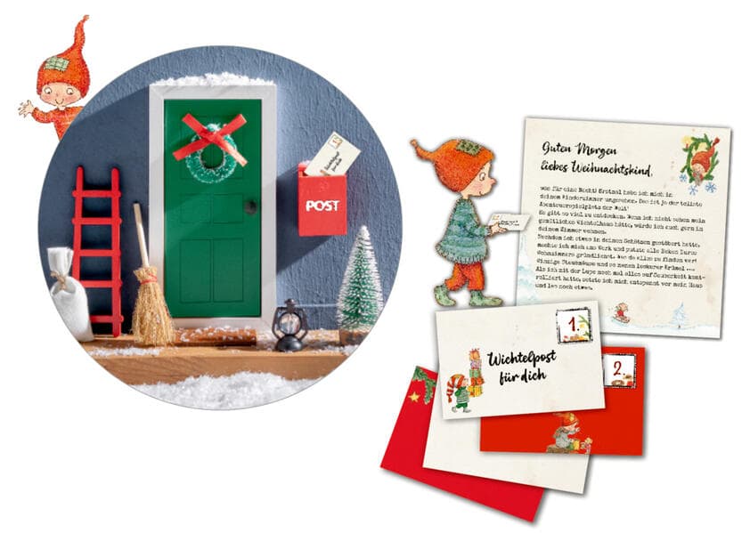 Coppenrath - Mein Wichteltür-Adventskalender, Mitmachkalender-Set