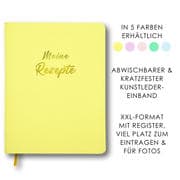 Meine Rezepte zitronengelb