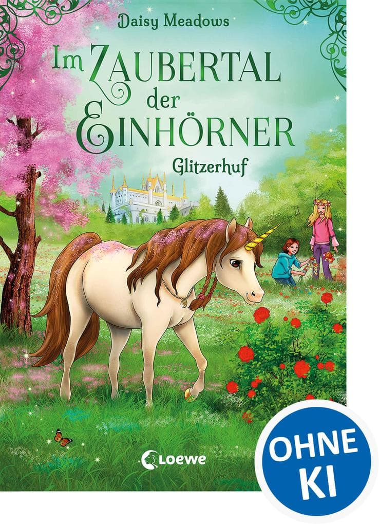 Im Zaubertal der Einhörner (Band 3) - Glitzerhuf: Kinderbuch zum ersten Selberlesen für Mädchen und Jungen ab 7 Jahren