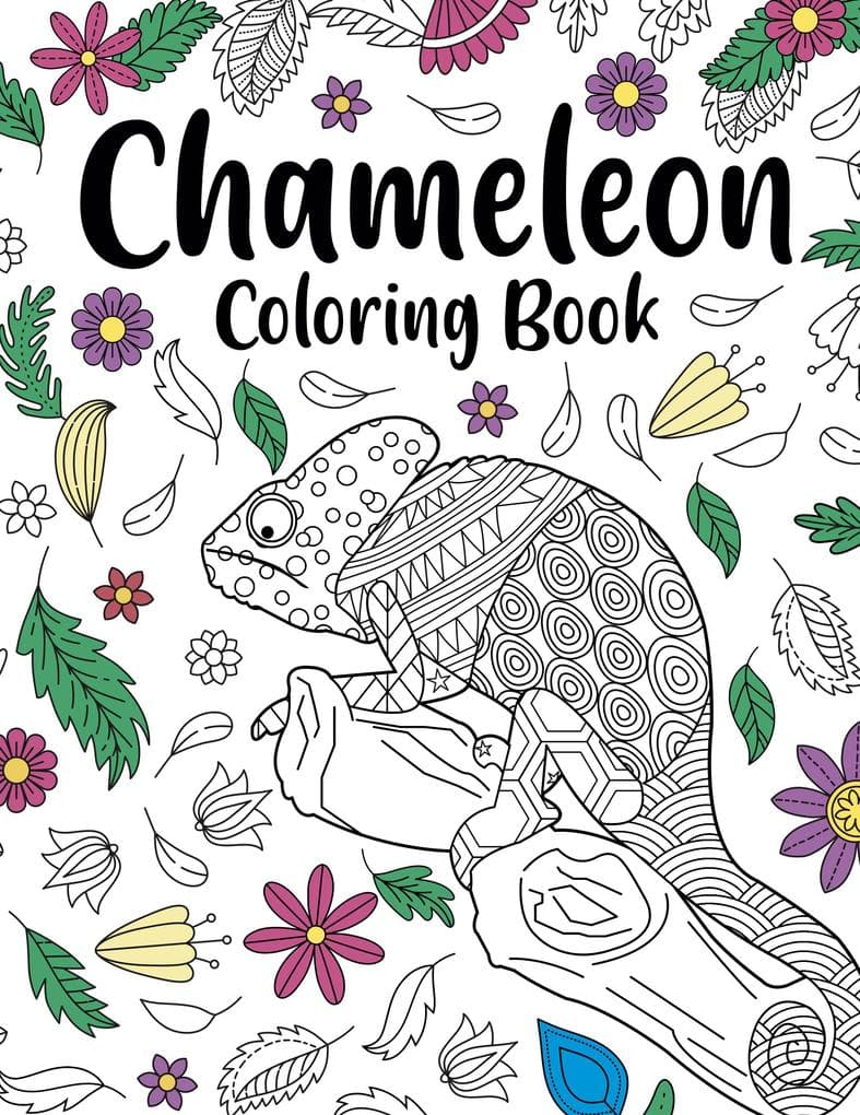 Chameleon Coloring Book
