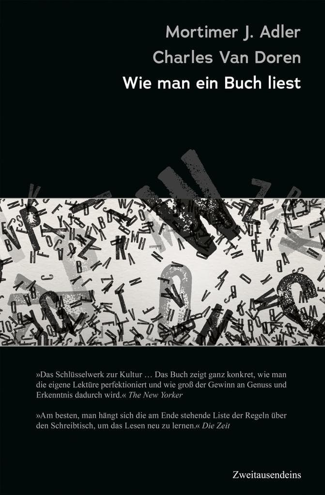Wie man ein Buch liest: E-Book