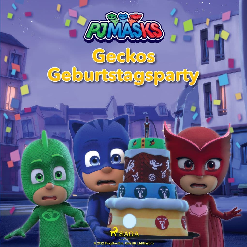 PJ Masks Geckos Geburtstagsparty