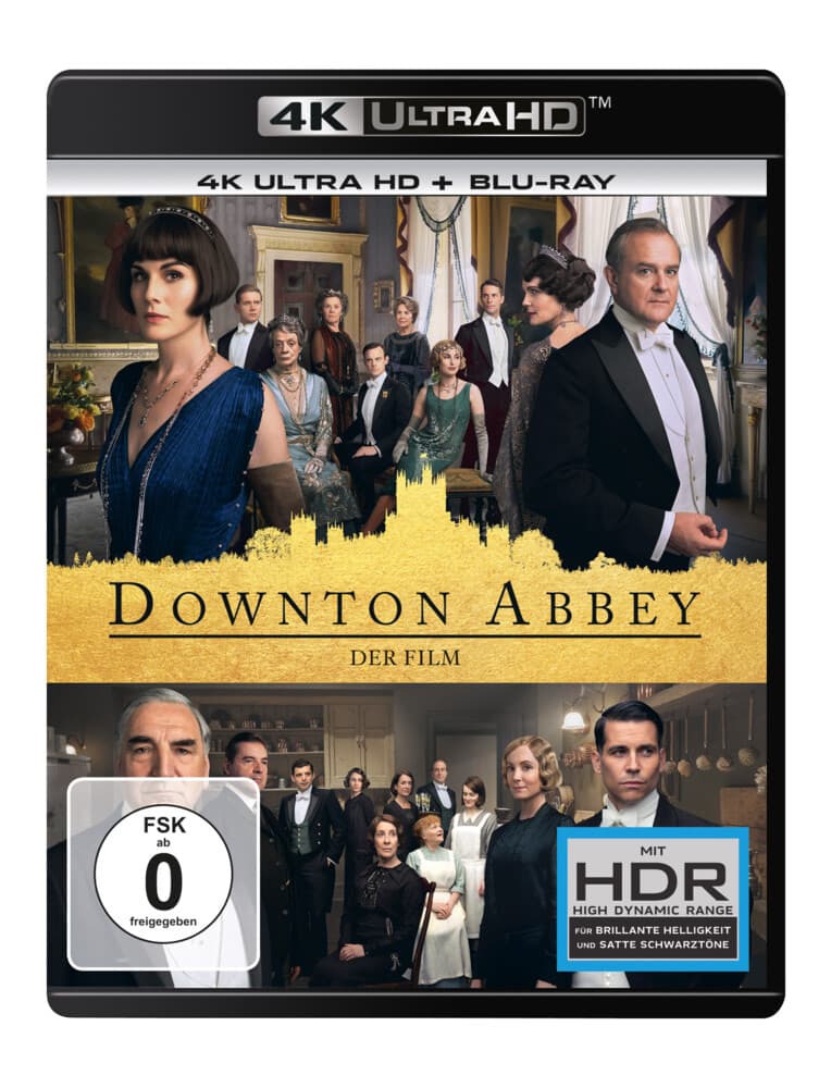 Downton Abbey - Der Film 4K, 1 UHD-Blu-ray + 1 Blu-ray